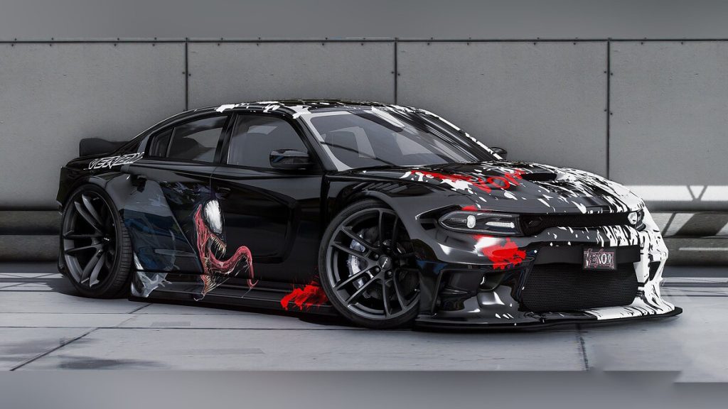 dodge charger venom wrap custom widebody 1729693130 154813